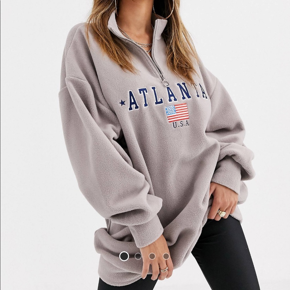 ASOS fleece sweater